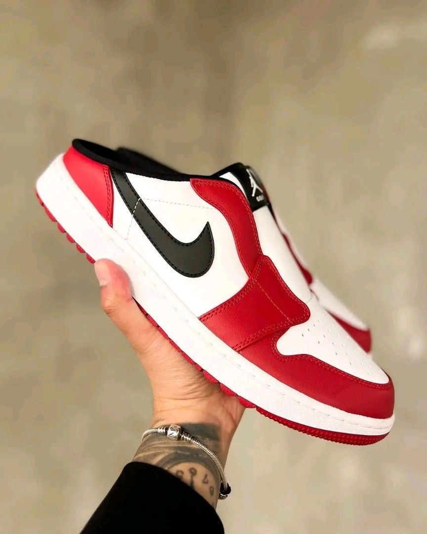 Jordan 1 Mule Golf Chicago (Category: Golf) located in Manila. Submitted by clevercrystal_254bfe (Listing ID 1469138213, Image 1). Description: Jordan 1 Mule Golf 'Chicago' • Men's &Women's • Brand new and 100% Authentic Onhand 50% downpayment is required to avoid cancellation 💳 Payment Methods: GCash & Bank Transfer 📦 Shipping Options: Lalamove, Grab, LBC, J&T we accept COD No cancelation Order With DP.