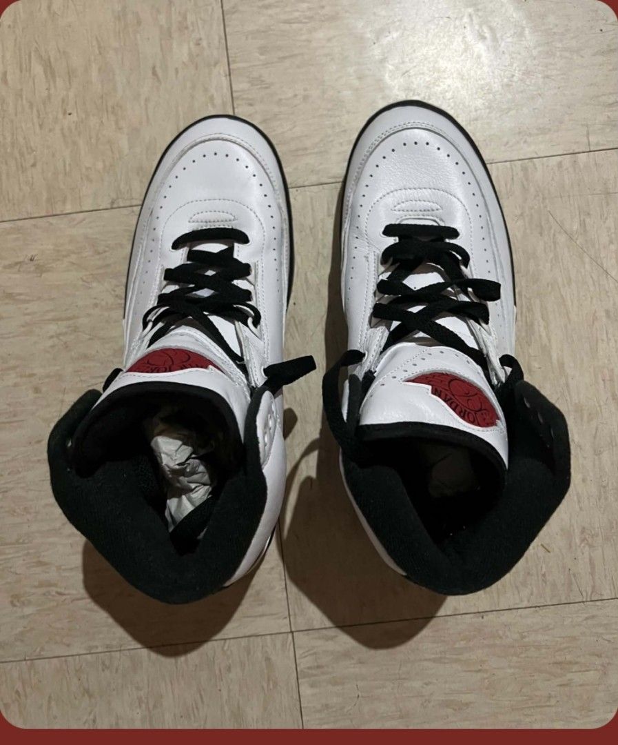 Jordan 2 orig (Category: Casual Shoes) located in Quezon City. Submitted by epictree.a37e8d (Listing ID 1469047296, Image 2). Description: Never used just kept. 100% orig. no box. QC WEST AVE AREA.