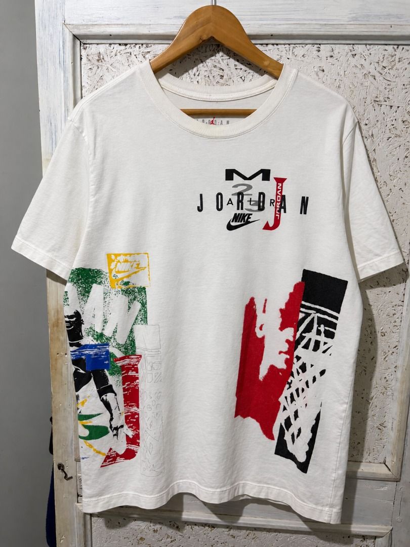Jordan DNA "Graffiti" (Category: Tshirts & Polo Shirts ) located in Caloocan City. Submitted by blackrainxd (Listing ID 1469041927, Image 1). Description: Excellent Condition Size XXL Width 22 Length 28 Color rate 9/10 No issue 550 + Shipping fee Tuguegarao City, Cagayan 📍 .