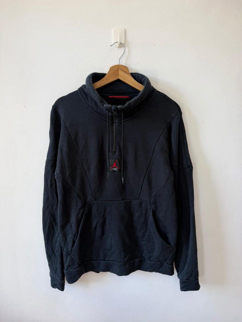 Jordan Flight Quarter Zip (Category: Coats, Jackets and Outerwear) located in Iloilo. Submitted by bunitoapparel_v2 (Listing ID 1469110556, Image 1). Description: Jordan Flight Quarter Zip Good as new No Flaws Size Medium Width 21 Length 28 +Sf.