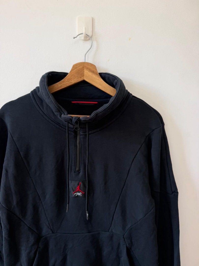 Jordan Flight Quarter Zip (Category: Coats, Jackets and Outerwear) located in Iloilo. Submitted by bunitoapparel_v2 (Listing ID 1469110556, Image 2). Description: Jordan Flight Quarter Zip Good as new No Flaws Size Medium Width 21 Length 28 +Sf.