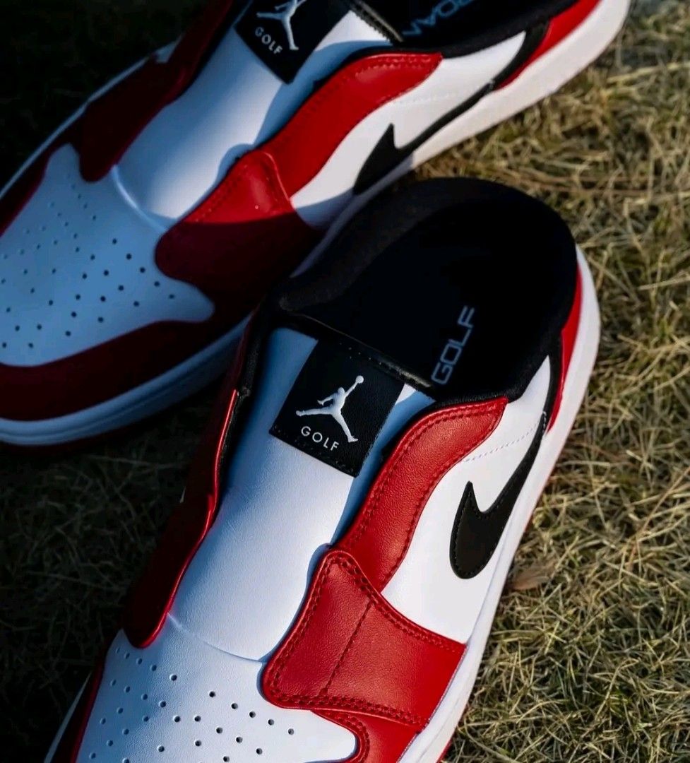Jordan Low Mule Golf Chicago (Category: Golf) located in Manila. Submitted by clevercrystal_254bfe (Listing ID 1469124078, Image 3). Description: J.o.r.d.a.n 1 Low Mule Golf “Chicago” All size are available.
