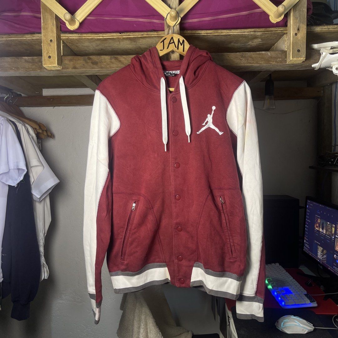 JORDAN (VARSITY JACKET) (Category: Coats, Jackets and Outerwear) located in Pasay City. Submitted by jam.tr1ft (Listing ID 1469098304, Image 1). Description: 20 x 26 S-M.