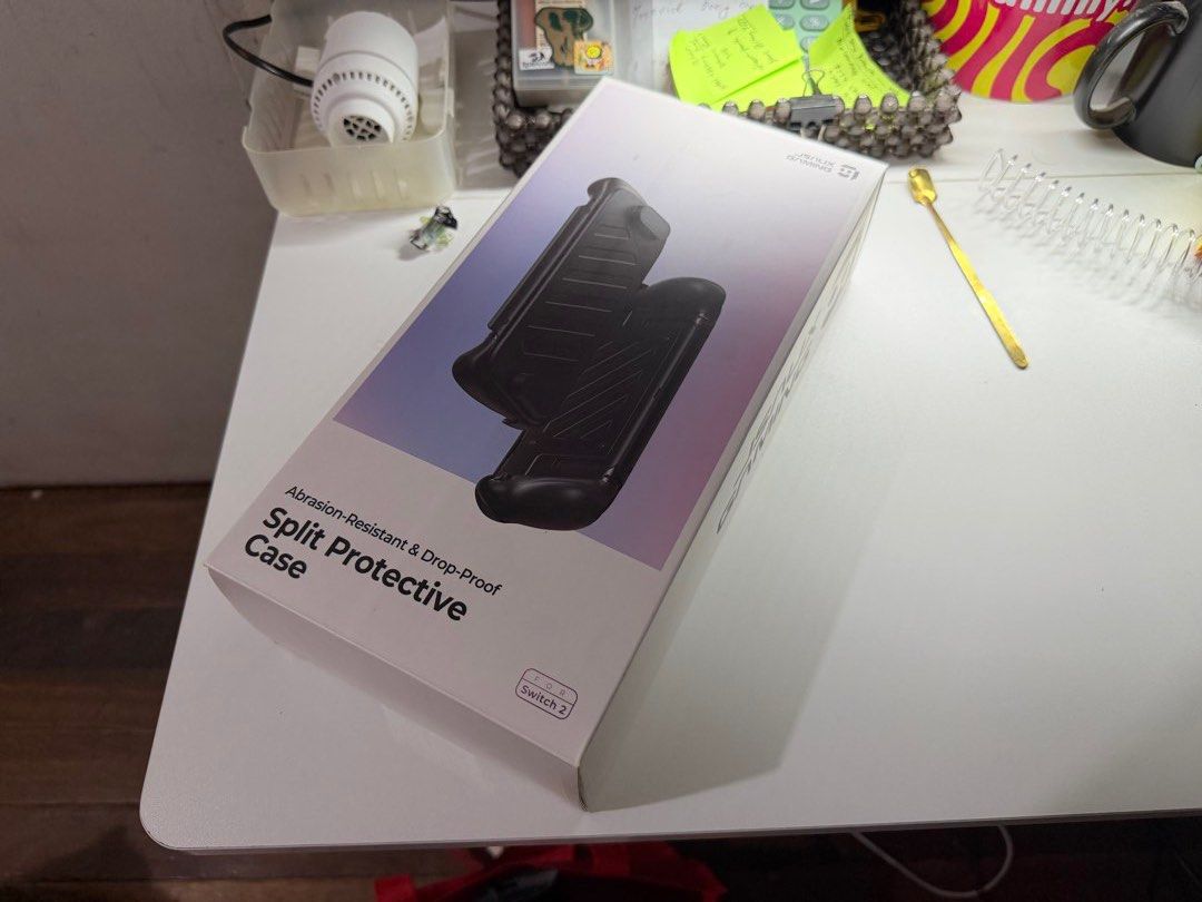 JSAUX Split Protective Case for Nintendo Switch 2 (Category: Cases & Sleeves) located in Valenzuela. Submitted by lotharmatti (Listing ID 1469121750, Image 1). Description: - Brand: JSAUX - Model: Split Protective Case for Nintendo Switch 2 - Color: Matte Black - Condition: Brand new (verified via DataBlitz receipt) - Features: Abrasion-resistant, drop-proof, ergonomic grip design for enhanced comfort - Inclusions: Original box and protective cas