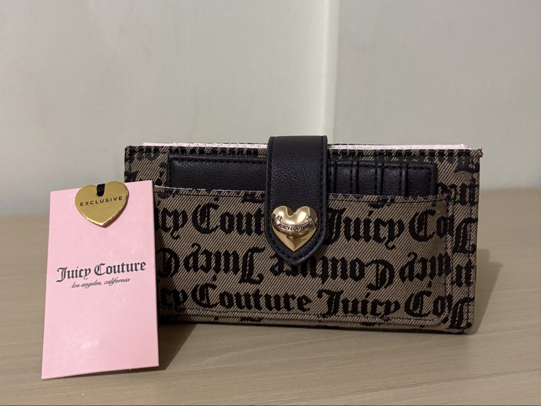 Juicy Couture Monogram Bifold Wallet (Category: Wallets & Card holders) located in Cavite. Submitted by chubbsavenue (Listing ID 1469156170, Image 1). Description: .