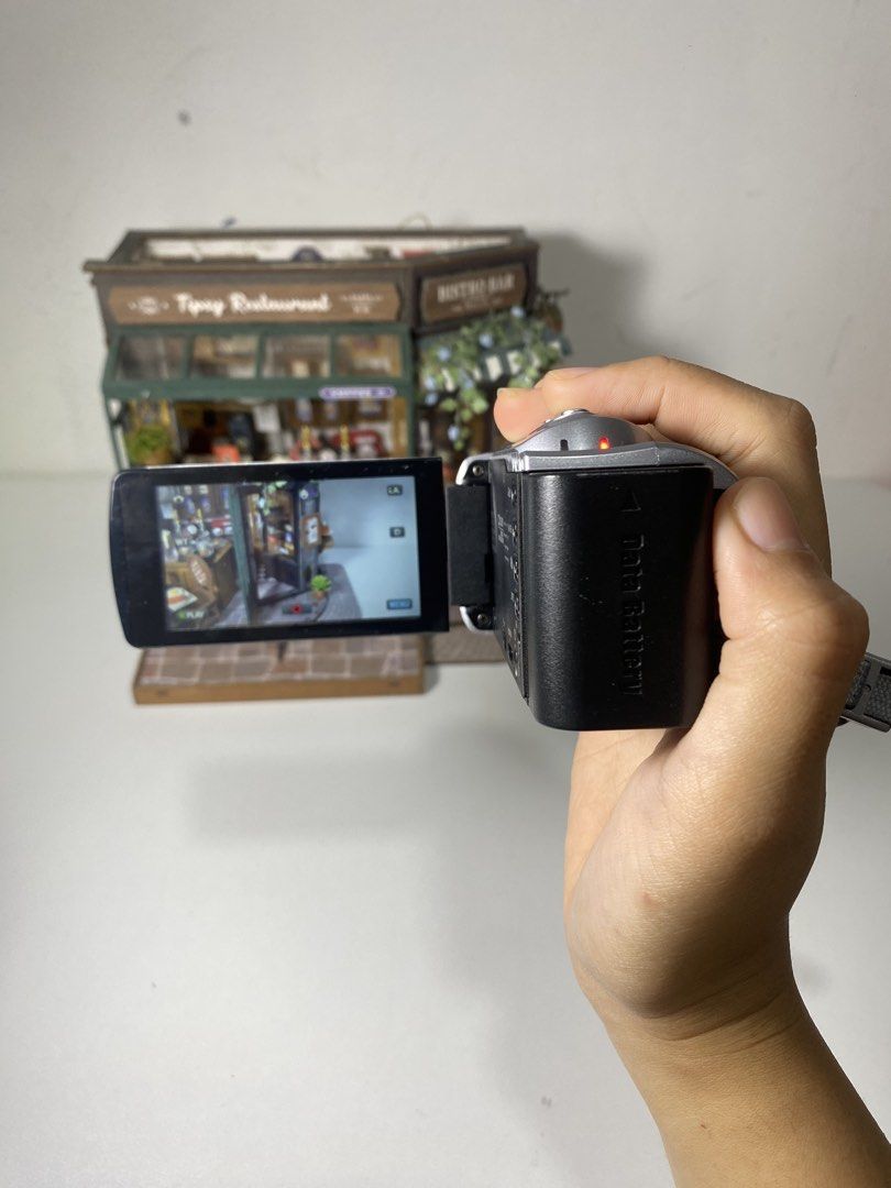 JVC Everio GZ-EX250S (Category: Video Cameras) located in Quezon City. Submitted by helloclassiques (Listing ID 1469028851, Image 2). Description: With built-in Wi-Fi direct mode feature that enables remote control/viewing, live monitoring, and instant sharing from camcorder to your phone! 🌸🍄 🌟All buttons are working. Clean lens. Touchscreen LCD— no ghost touch. 270° rotatable/flip-out screen. No issue. Specs: With 16 GB internal memory CMOS s