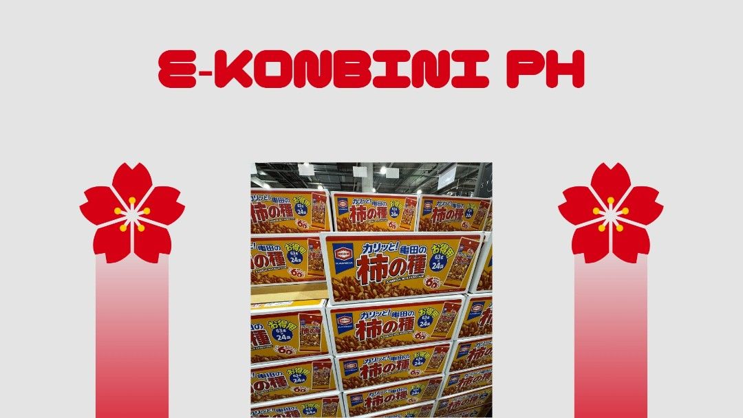 Kameda Kakinotane Rice Crackers Bulk Pack 24 Bags (Category: Packaged & Instant Food) located in Quezon City. Submitted by jcn27 (Listing ID 1468954820, Image 1). Description: - Authentic Japanese Snack: Direct from e-Konbini PH, featuring Kameda Kakinotane rice crackers straight from Japan. - Flavorful Mix: Savory soy-sauce-glazed spicy persimmon seed crackers perfectly blended with crunchy roasted peanuts. - Perfect Ratio: Crafted with the clas