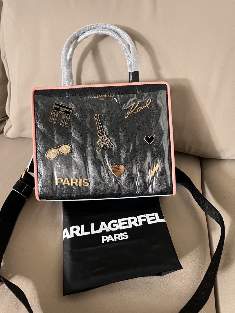 Karl Lagerfeld satchel (Category: Cross-body Bags) located in Bulacan. Submitted by camzyy_ (Listing ID 1469081021, Image 1). Description: 💯Original Comes with dustbag From🇺🇸.