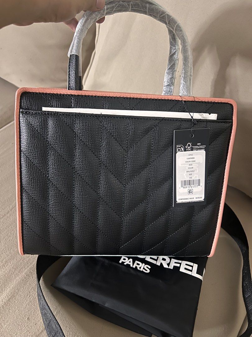 Karl Lagerfeld satchel (Category: Cross-body Bags) located in Bulacan. Submitted by camzyy_ (Listing ID 1469081021, Image 2). Description: 💯Original Comes with dustbag From🇺🇸.