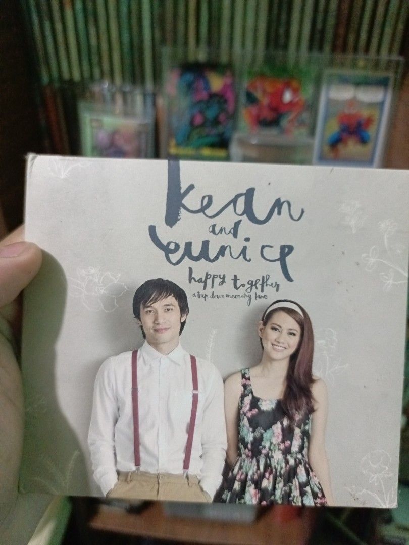 Kean and Eunice Happy Together A Trip Down Memory Lane (Category: CDs & DVDs) located in Manila. Submitted by crashandburn101 (Listing ID 1469148261, Image 1). Description: - Album: Happy Together: A Trip Down Memory Lane by Kean Cipriano and Eunice Jorge - Format: Original physical release in a cardboard sleeve - Condition: Played a few times, still in great shape - Ideal for: OPM fans and local music memorabilia collectors - Mode of Payment & S
