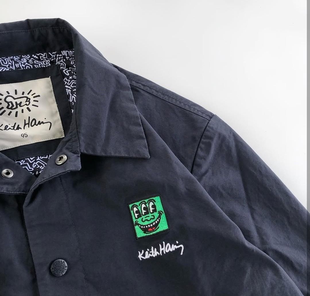 Keith Haring Harrington Jacket authentic Legit. Balikbayan box from USA!!! (Category: Coats, Jackets and Outerwear) located in Dimiao. Submitted by knsclothingapparel_2025 (Listing ID 1469083237, Image 3). Description: Keith Haring Harrington Jacket authentic Legit balikbayan box from USA. Brand New never been used hang tags was been removed due to storage box, no issue like pinhole and discoloration 10/10 color rate 22 by 28 dimension. Dm for mo