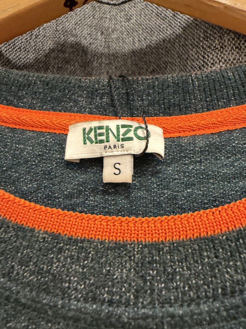 Kenzo (Authentic) (Category: Tshirts & Polo Shirts ) located in Quezon City. Submitted by macleen17 (Listing ID 1469012856, Image 3). Description: Kenzo Size S Excellent Condition Green Color Made in Purtogal.