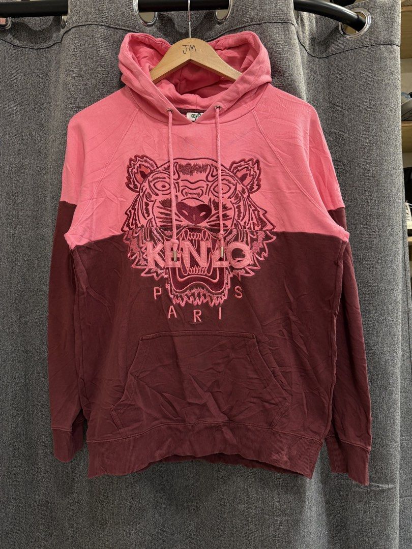 Kenzo (authentic) (Category: Coats, Jackets and Outerwear) located in Quezon City. Submitted by macleen17 (Listing ID 1469014956, Image 1). Description: Kenzo Size M Exllent Condition Two Colors Big logo Embroidery Design in front Made in Portugal.