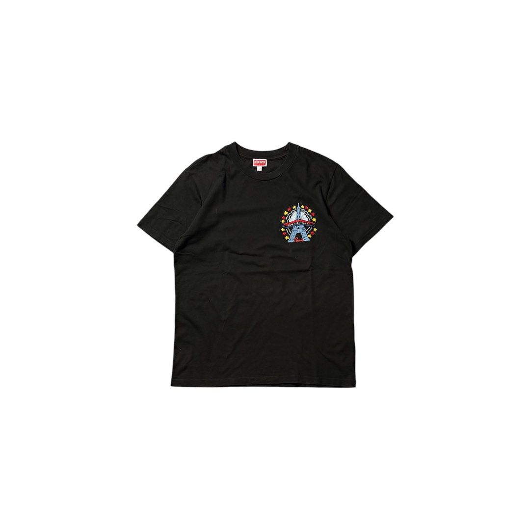 Kenzo Paris Eiffel Tower Black T-Shirt (Category: Tshirts & Polo Shirts ) located in Dagupan City. Submitted by dgp.plvg (Listing ID 1468956006, Image 1). Description: KENZ0 PARIS DRAWN VARSITY EMBROIDERED TEE Size: Large Width: 20” Length: 26.5” Condition: good as new Issues: none. Mine: ₱3,000.