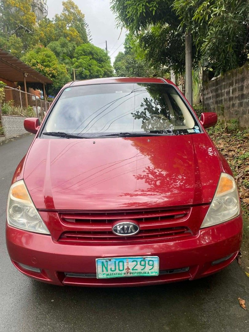 Kia Carnival 2.5 (A) (Category: Used Cars) located in Cainta. Submitted by chinerlandez (Listing ID 1468933920, Image 1). Description: 🚗 FOR SALE: Kia Carnival LX CRDi 2009 – Top of the Line 📍 Location: San Mateo Rizal Looking for a reliable, spacious, and premium family van? Check out my Kia Carnival 2009 Top of the Line — well-maintained and ready for long drives! 📌 DETAILS & FEATURES: ✔️ Automatic Transmission ✔️ 2.9 Turbo Diesel – powerful