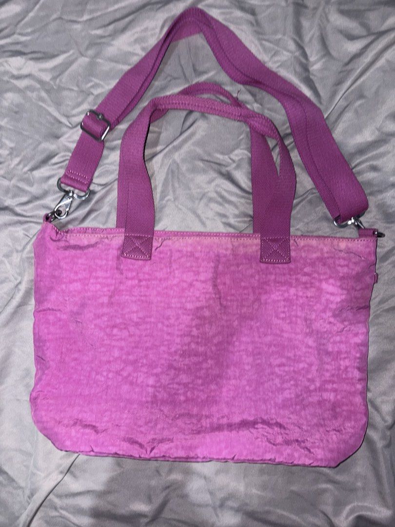 Kipling light purple tote bag (Category: Tote Bags) located in Taguig. Submitted by aliuy (Listing ID 1469103774, Image 2). Description: Approximate strap length (inches): - min 24 - max 48 Authentic Kipling bag Rfs: decluttering ▪️Shipping via J&T or Grab Express/Lalamove for MNL area; J&T for provinces ▪️No Shope.e checkout ▪️Location of item: Taguig ▪️Available as long as posted ▪️Last price as posted ▪️Not interested in swapping ▪️ Will hold 