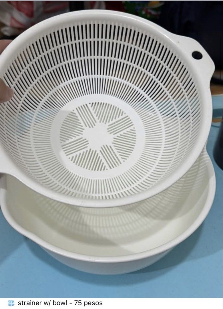 Kitchenware bundle plates bowls mugs utensils strainer (Category: Dinnerware & Cutlery) located in Valenzuela. Submitted by jjojacola (Listing ID 1468983917, Image 2). Description: move out sale! take all for 875 pesos. - valenzuela/bulacan area - delivery only.