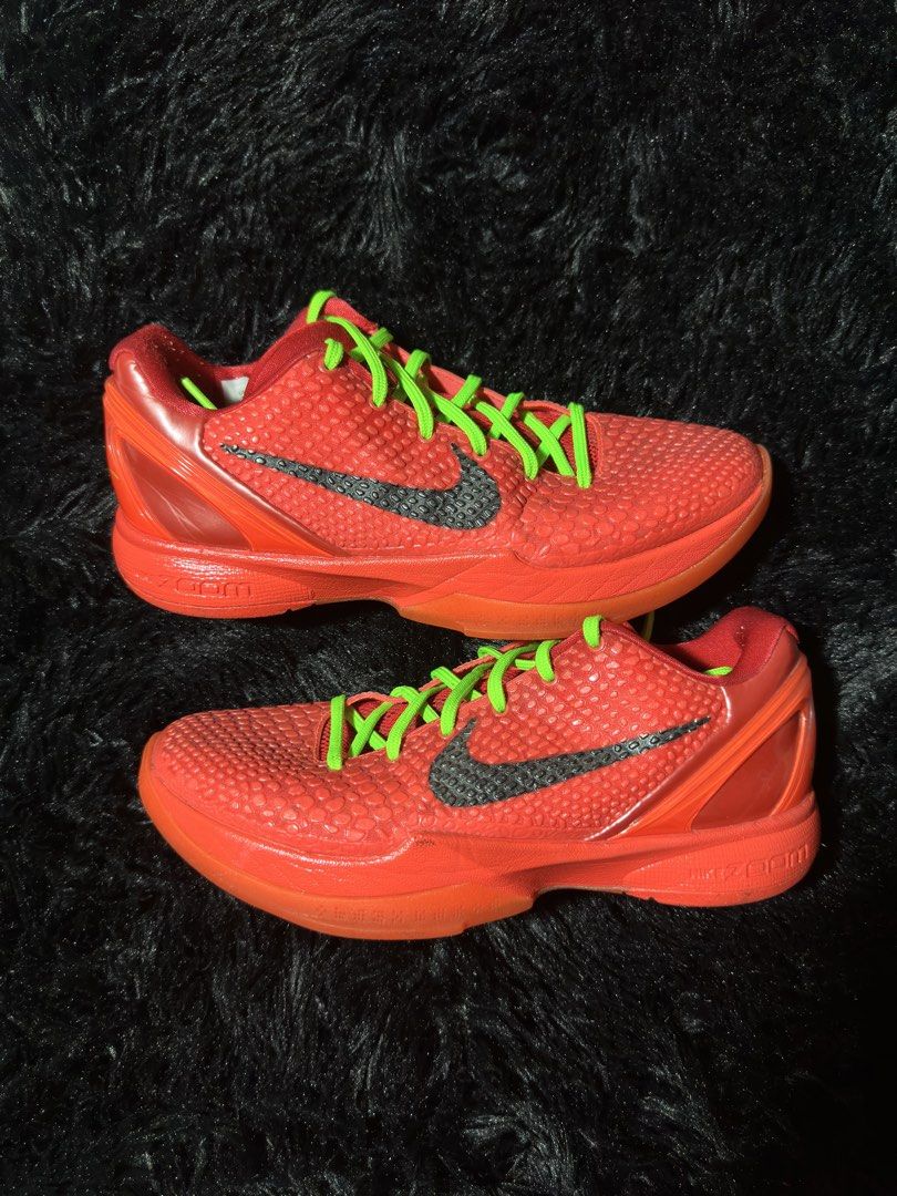 Kobe 6 Reverse Grinch (Category: Sneakers) located in Bulacan. Submitted by sneakonfleekph (Listing ID 1469128351, Image 1). Description: Kobe 6 Reverse Grinch Size 8 | Used | Complete ₱14,995.