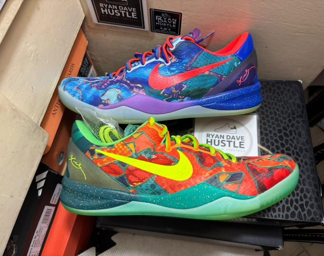 Kobe 8 Protro What The Kobe (Category: Sneakers) located in Quezon City. Submitted by ryandavehustle (Listing ID 1468980380, Image 1). Description: Wts/Wtt 9,999 Pesos Firm! Kobe 8 Protro What The Kobe Size 11 / Complete with OG Box Used a few times, good condition Meetup: Novaliches QC, Sm North Edsa, Sm Fairview Can do shipping nationwide Can do COP via LBC (2k dp to avoid flaking) IG and FB: Ryan Dave Hustle.