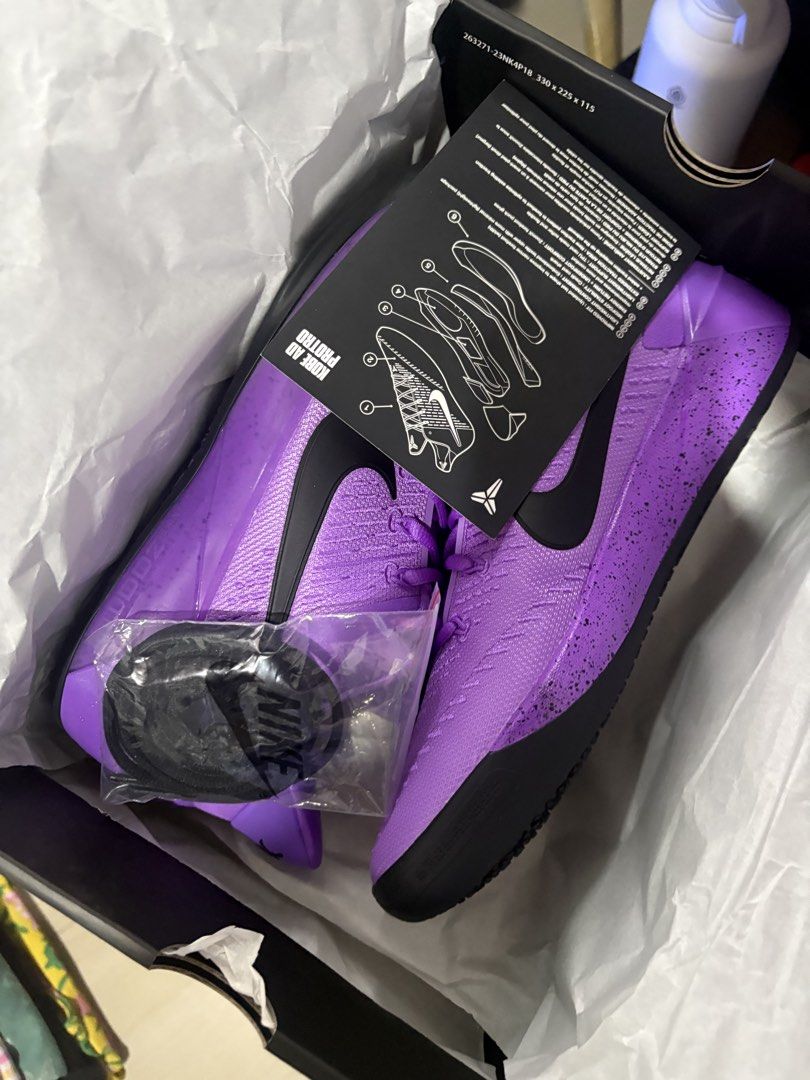 Kobe AD “Purple dust” (Category: Sneakers) located in Subic. Submitted by solegoodman22 (Listing ID 1469004304, Image 2). Description: Kobe AD Purple Dust Size 9 BNDS With e-receipt .