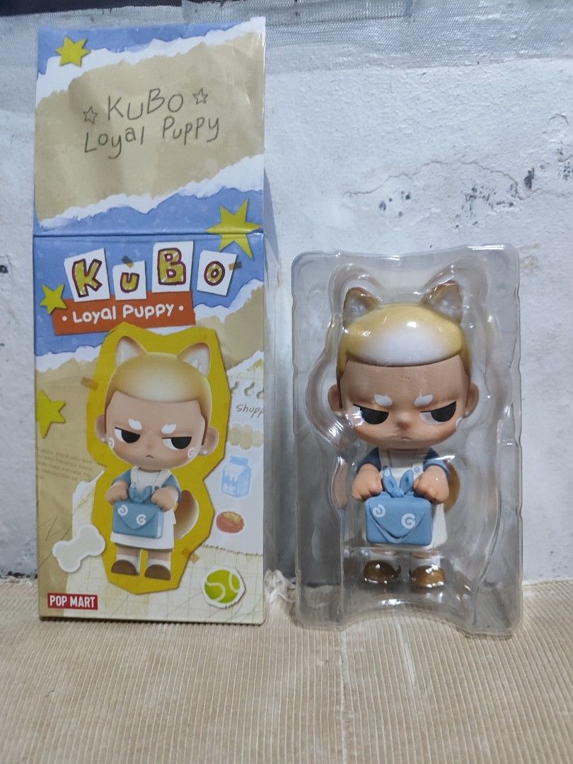 Kubo loyal puppy (Category: Designer & Blind Box Toys) located in Quezon City. Submitted by hirayakarilagan (Listing ID 1469057615, Image 1). Description: Kubo loyal puppy sealed blister, never opened never displayed 🚨 below srp of 4400.