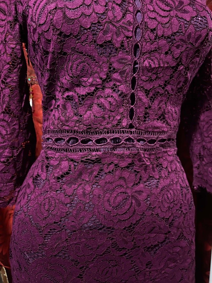 Lace violet dress (Category: Dresses) located in Manila. Submitted by wheneity67thifted (Listing ID 1469006188, Image 3). Description: .