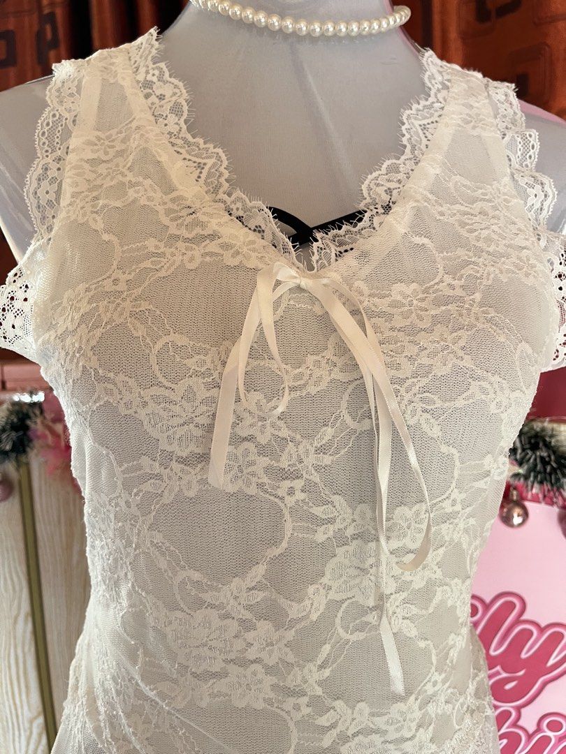 lacey white-dazy shein top (Category: Blouses) located in Manila. Submitted by myapparelshop (Listing ID 1468981552, Image 2). Description: .