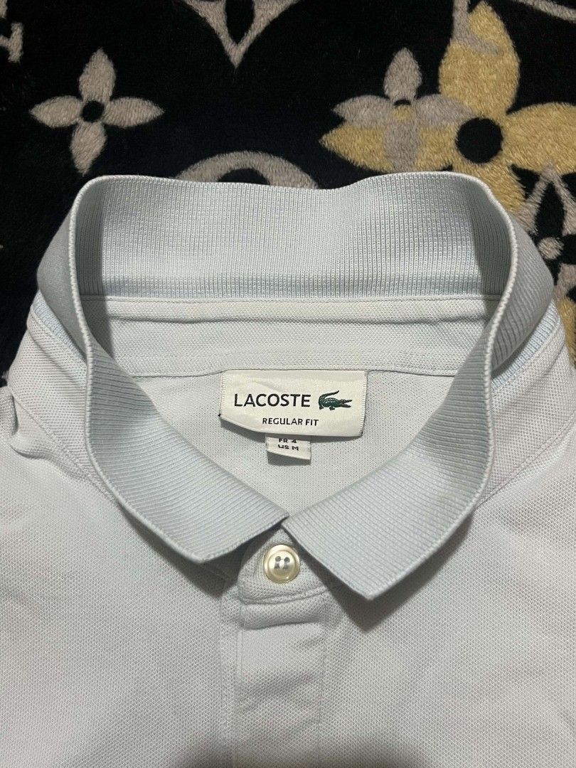 Lacoste (Category: Tshirts & Polo Shirts ) located in Marikina City. Submitted by doobiethrift (Listing ID 1469134930, Image 3). Description: No issue Size 4 (M) 20 W 24 L Excellent condition.