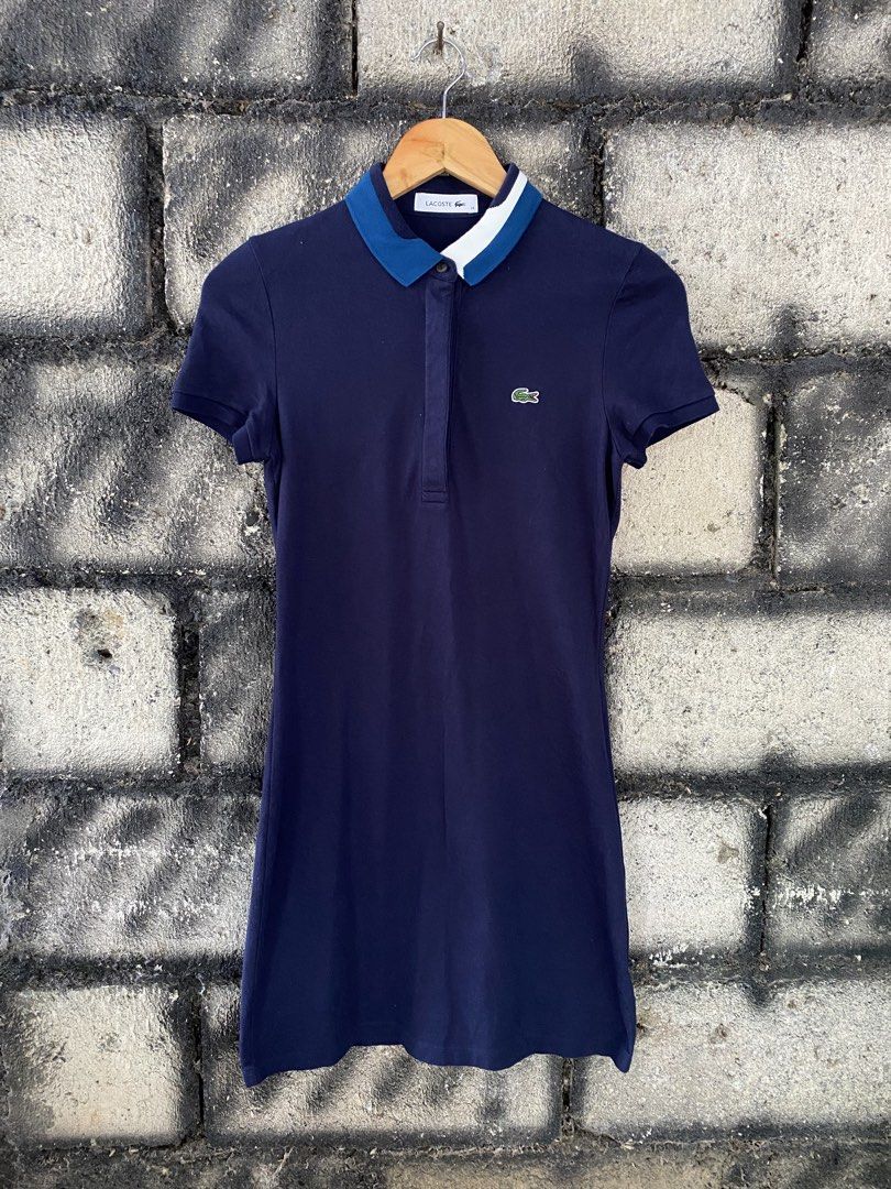 Lacoste Dress (Category: Dresses) located in Villaverde. Submitted by theluxurythrift.ph (Listing ID 1468959089, Image 1). Description: Wts Lacoste Dress Size 34 on Tag W 16 Inch L 33 Inch Excellent Condition No Flaws 1299 + Sf.