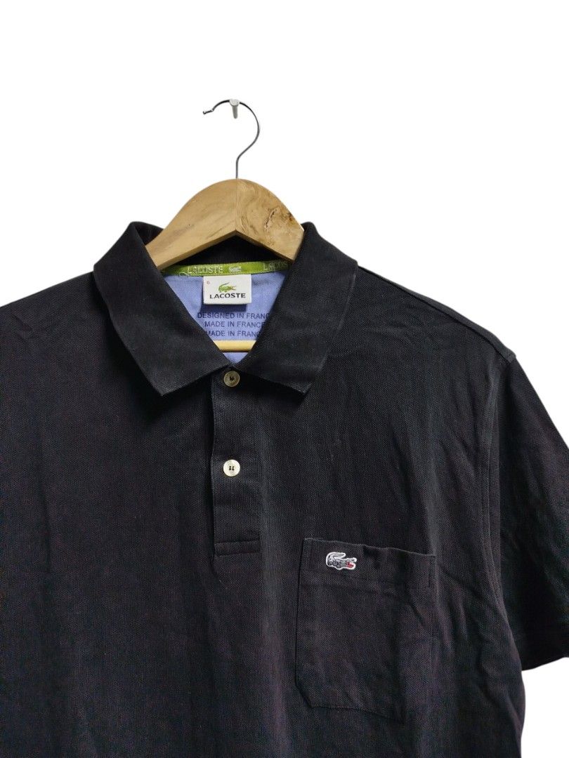 LACOSTE POCKET POLO SHIRT (Category: Tshirts & Polo Shirts ) located in Bayombong. Submitted by Gentlemans_ClosEt (Listing ID 1468935846, Image 2). Description: LACOSTE POCKET POLO SHIRT SIZE 6 on tag (Tall) DIMES: W20 X L31 BACK L32 EXCELLENT CONDITION NO ISSUES.