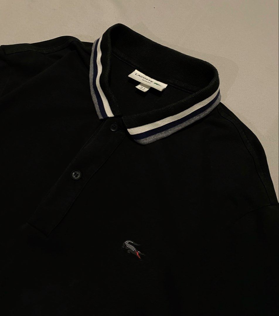LACOSTE POLO SHIRT (Category: Tshirts & Polo Shirts ) located in Meycauayan. Submitted by yu1wardrobe (Listing ID 1469095931, Image 2). Description: W:19 L:27 CR:9/10 EXCELLENT CONDITION SIGN OF USAGE .