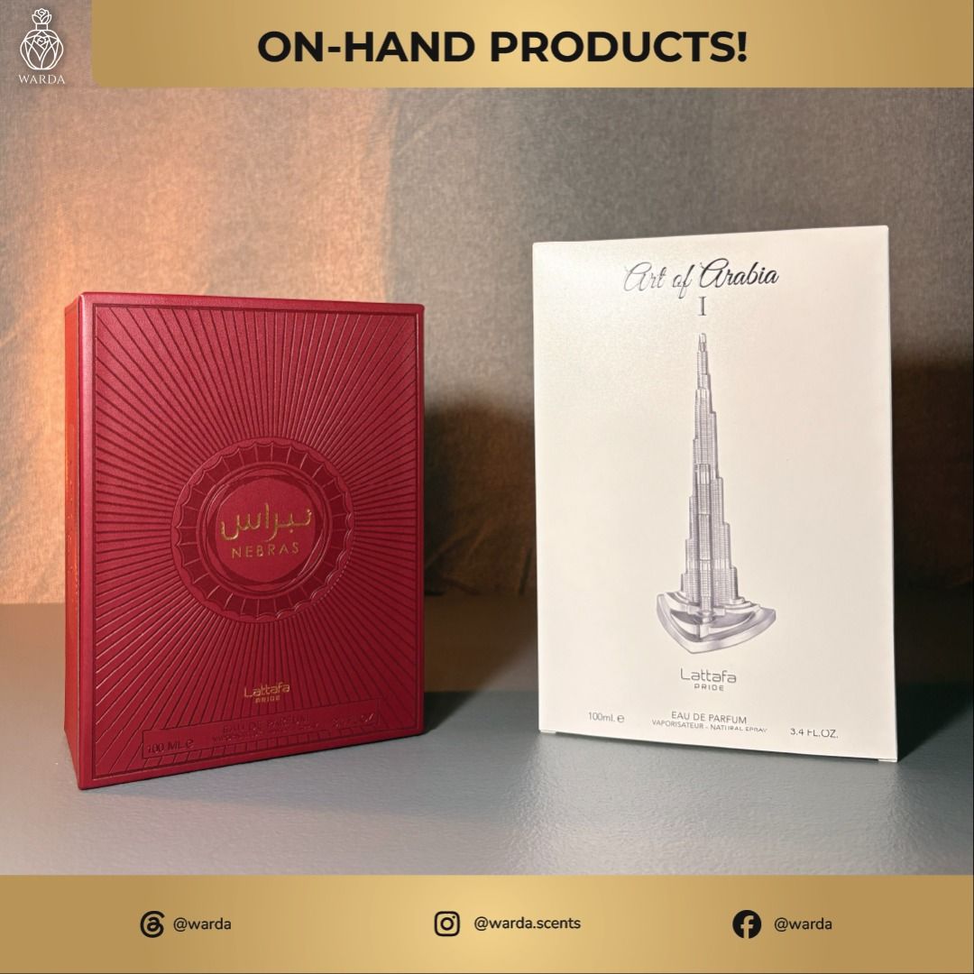 Lattafa Yara, Pride, Niche (Category: Fragrance & Deodorants) located in Makati City. Submitted by imac27forsale (Listing ID 1469154864, Image 2). Description: Hi there! 🌹 Here is our current available inventory of 100% Authentic, Factory-Sealed Lattafa & Dubai fragrances: ✨ THE YARA COLLECTION Yara Pink — ₱2,200 Yara Tous — ₱2,200 Yara Candy — ₱2,200 ✨ THE KHAMRAH & ASAD SERIES Khamrah — ₱2,700 Khamrah Qahwa — ₱2,700 Asad — ₱2,200 Asad Bourbon 
