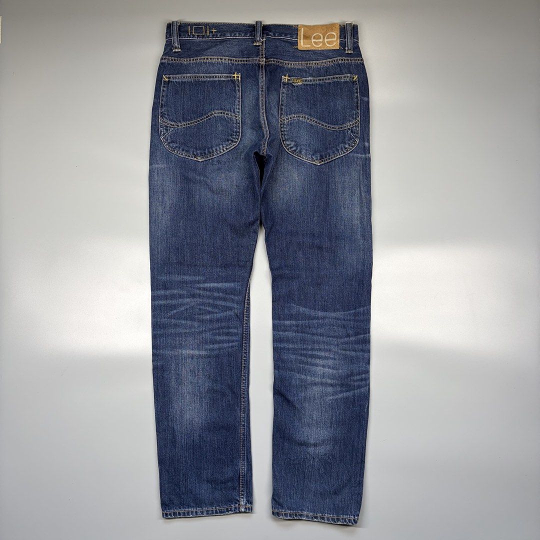 Lee 101+ Selvedge (Category: Jeans) located in Cavite. Submitted by onebeancent (Listing ID 1469009152, Image 3). Description: Size: 32 to 33 Waistline Dimension: 40" Length | 7" Hem Color: Indigo Denim Color Rate: 10/10 Issue: None Condition: Like new‼️ Price: 1,950 Additional Shipping Fee (J&T Medium Pouch) 125php Luzon 145php visayas 185php mindanao.
