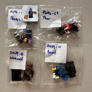LEGO Spider-Verse Minifigures Set of 7 Characters, Toys & Collectibles ...