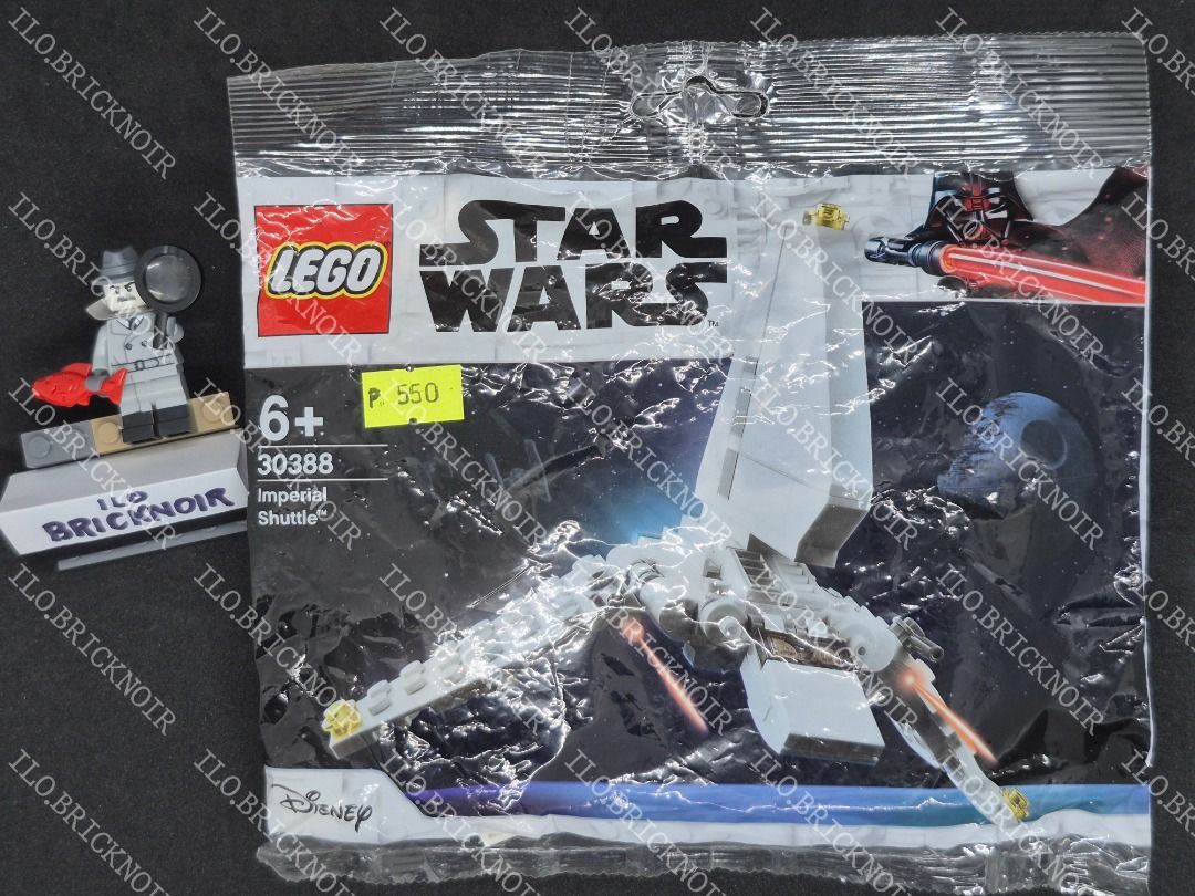 LEGO Star Wars 30388 Imperial Shuttle polybag set (Category: Lego & Building Sets) located in Iloilo. Submitted by bricknoir (Listing ID 1468956225, Image 1). Description: - Brand: LEGO Star Wars Imperial Shuttle (30388) - LBC or JNT, buyer pays for shipping. I reside in Iloilo City. Please tell me your city so I can give delivery estimate..