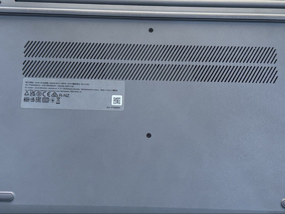 Lenovo Ideapad Slim 3 15IRH8 (Category: Laptops & Notebooks) located in Manila. Submitted by haero0mz_ (Listing ID 1469065796, Image 2). Description: - Intel i5 -13420H Processor - 15.6” FHD (1920x1080) TN 250nits Anti-glare - Inclusions: 65W Lenovo Charger - Used it for 2 years only, purely schoolworks, still works good as new OTHER DESCRIPTIONS: Windows specification: Edition Windows 11 Pro Version 25H2 Installed on ‎8/‎8/‎2026 OS build 26200.9