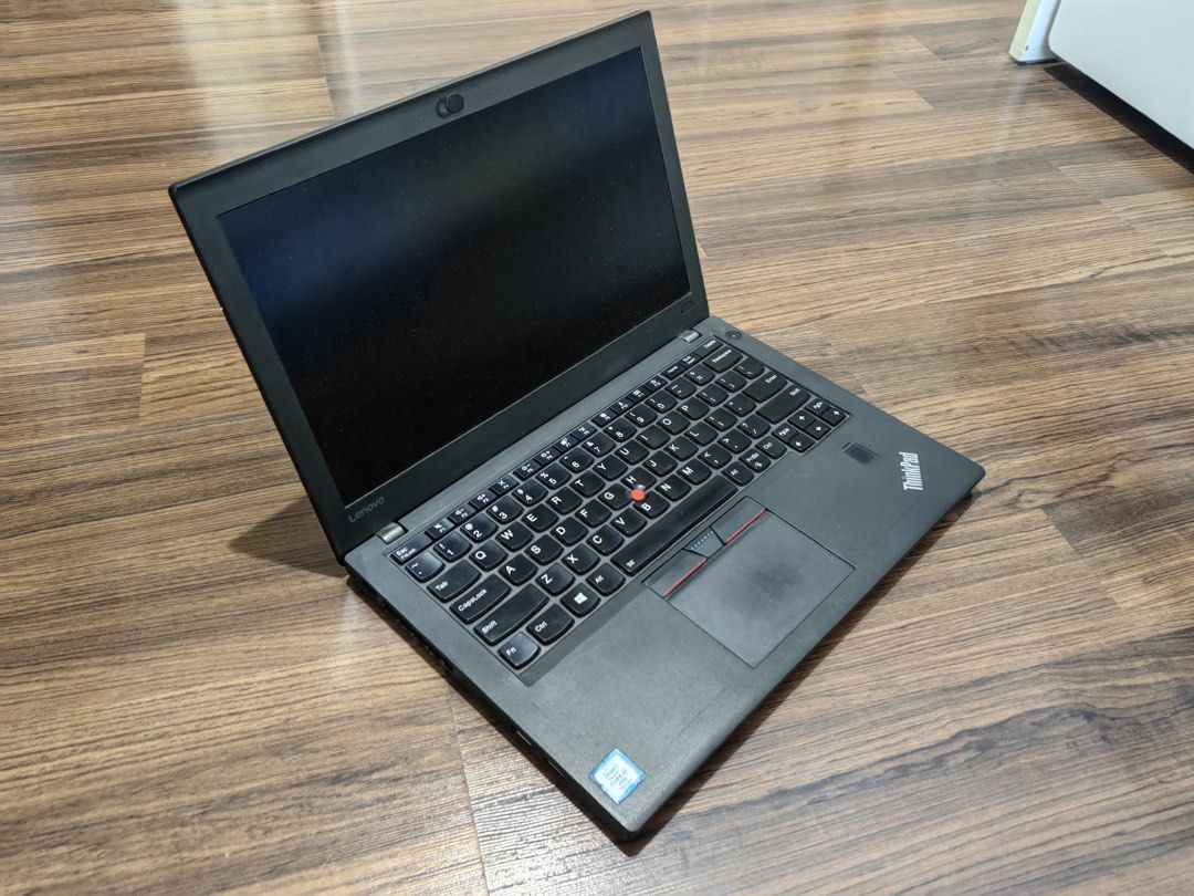 Lenovo ThinkPad X270 i7 16GB RAM (Category: Laptops & Notebooks) located in Manila. Submitted by raynebow (Listing ID 1469036712, Image 2). Description: - Lenovo ThinkPad X270 Business Laptop - Processor: Intel Core i7-7600U @ 2.80GHz - Memory: 16GB RAM for smooth multitasking - Features: Built-in webcam, classic ThinkPad keyboard, and iconic TrackPoint - Condition: Black chassis with minor surface wear on the lid and palm rest - Battery: Health 