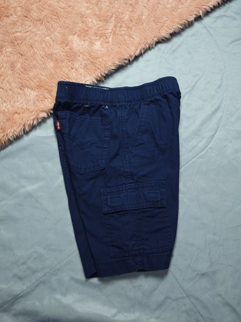 LEVIS KID SHORTS (Category: Babies & Kids Fashion) located in Imus. Submitted by eykc01 (Listing ID 1469040437, Image 3). Description: EUC-LIKE NEW 5-6YO *FLAW ON LEATHER S BACK, NAALIS NAPO.