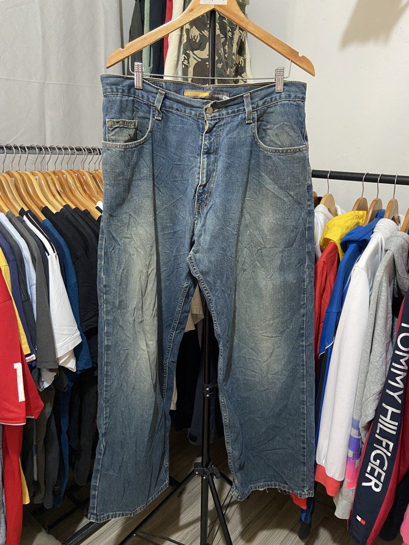 LEVIS silver tab (Category: Jeans) located in Cavite. Submitted by jayson_04 (Listing ID 1468934807, Image 3). Description: Vintage levis (silver tab) issue: distress sa helm (see pic) dimes: 34x40 (11 leg opening) baggy.