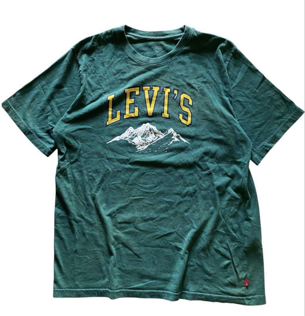 Levis Tee size Large (Category: Activewear) located in Valencia. Submitted by wts1122.ph (Listing ID 1468937269, Image 1). Description: Dimes 22/28 9/10 Need wash Excellent .