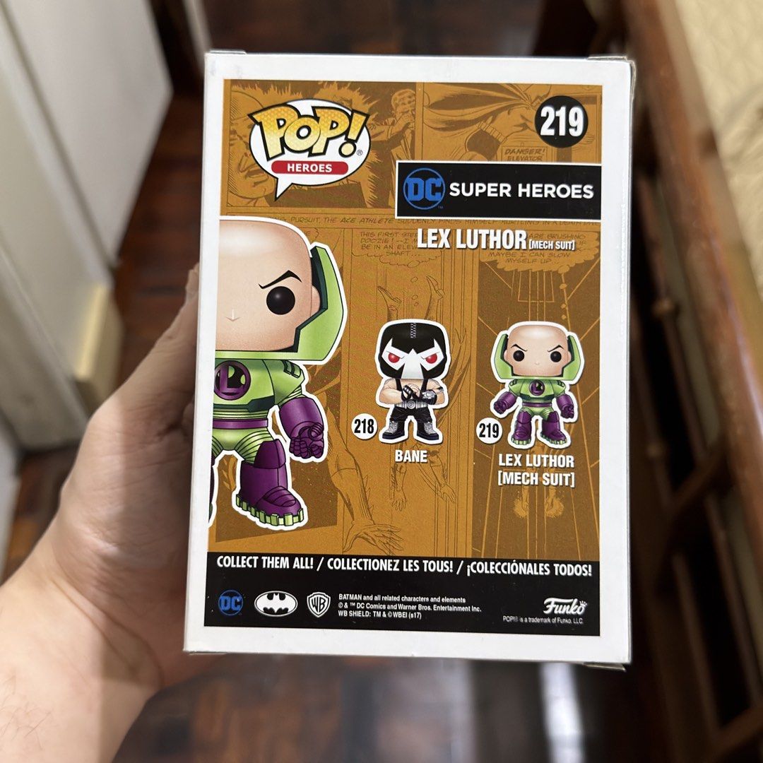 Lex Luthor (Mech Suit) Funko Pop (Category: Figurines & Statues) located in Pasig City. Submitted by kingclutter (Listing ID 1469106569, Image 3). Description: .