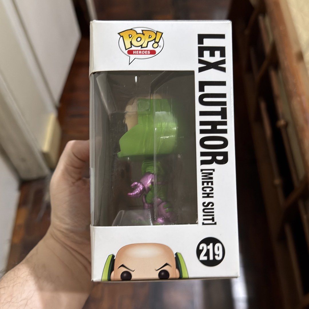 Lex Luthor (Mech Suit) Funko Pop (Category: Figurines & Statues) located in Pasig City. Submitted by kingclutter (Listing ID 1469106569, Image 2). Description: .