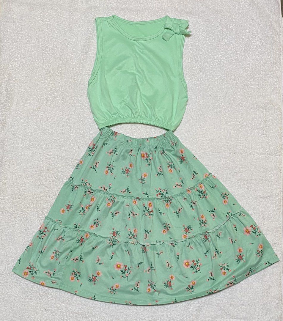 Light green terno (Category: Babies & Kids Fashion) located in Morong. Submitted by fcjonline528 (Listing ID 1469007330, Image 1). Description: .