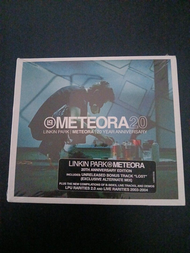 Linkin Park Meteora 20th Anniversary Edition CD Box Set (Category: CDs & DVDs) located in Pili. Submitted by marktoraldo (Listing ID 1469160246, Image 1). Description: sealed. digipak. 3 cd. brand new sealed.2100 Php. add sf Gcash mop.