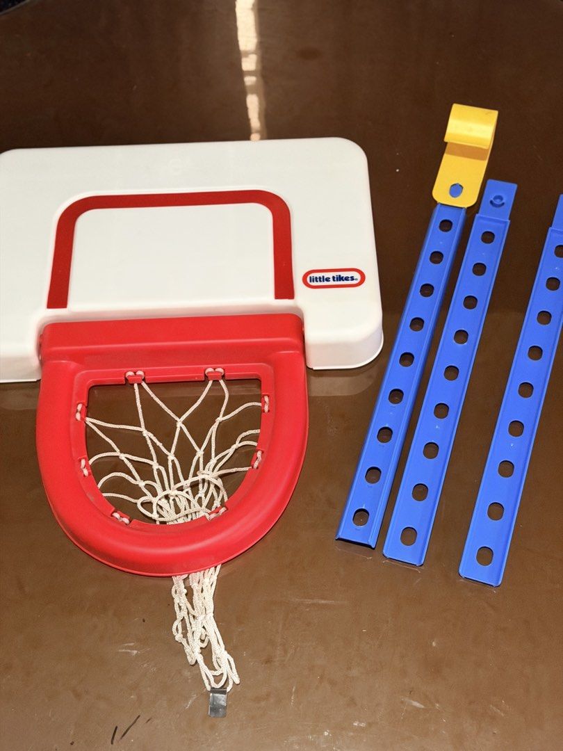 Little Tikes Attach & Play Basketball Set (Category: Infant Playtime) located in Paranaque City. Submitted by sweetiesarah01 (Listing ID 1469059340, Image 2). Description: Ball Included (just not in photo) Hand on door basketball set ❌ Box .