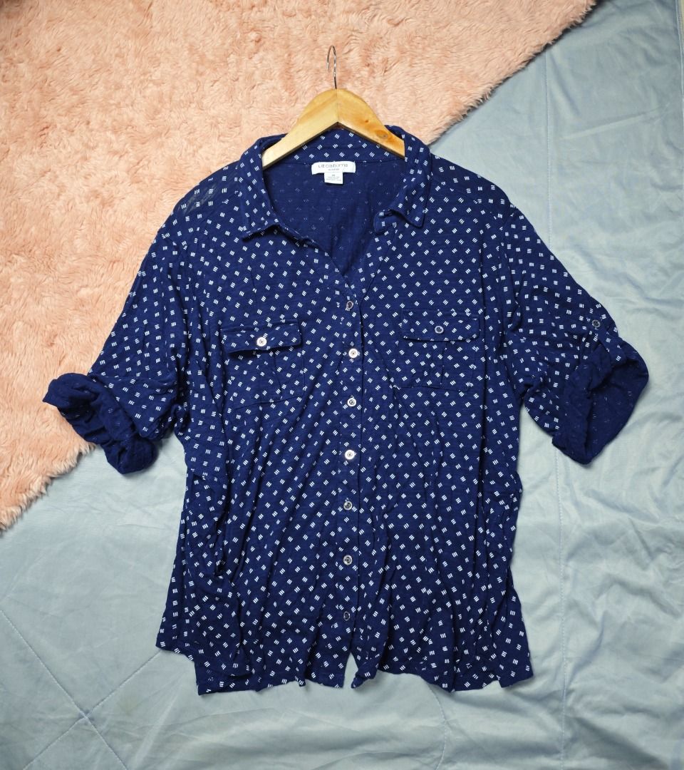 LIZ CALIBORNE FORMAL TOP (Category: Blouses) located in Imus. Submitted by eykc01 (Listing ID 1469020447, Image 2). Description: LIKE NEW XL-XXL.