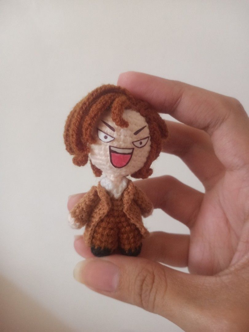 Lloyd crochet keychain (Category: Handmade Craft) located in Manila. Submitted by flowerfins (Listing ID 1469008429, Image 2). Description: -3inches - good for your bag/wallet/keys -made to order .