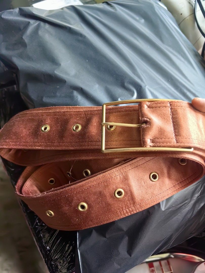 Long brown belt (Category: Belts) located in Calamba. Submitted by princesspauliney. (Listing ID 1468968552, Image 1). Description: 250✨ 70inches length super haba Shoppee check Mine now pay now. First to pay basis..