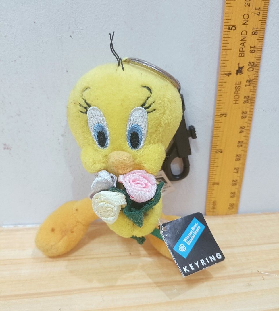 Looney Tunes Characters Plush Toy (Category: Plushies & Soft Toys) located in Quezon City. Submitted by babylianne (Listing ID 1468938950, Image 3). Description: Original Looney Tunes Warner Brothers Duffy Bnew - 1200 Duffy - 360 Tweety Charm - 340 Tweety Vintage - 320 Tweety Soft - 380 Tweety - 880.