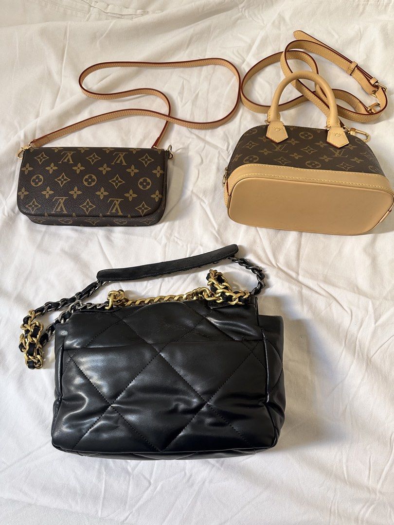 Louie Vuitton Alma (Category: Cross-body Bags) located in Manila. Submitted by vintageprelovedjapan (Listing ID 1468978033, Image 2). Description: TAKE ALL for 5k From JAPAN PACKAGE 2500 for each (fixed price) manila buyers only .